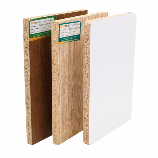 パネル家具および家の装飾用の18mmメラミンパーティクルボード